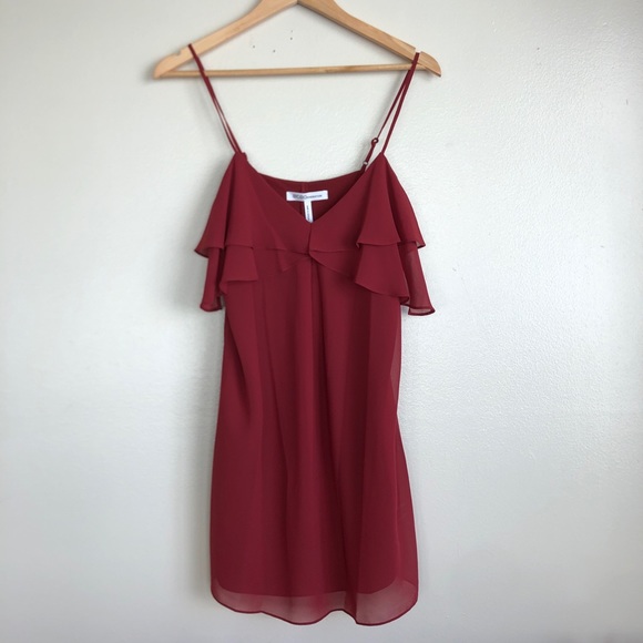 NWT BCBG Mini Dress in Auburn - Picture 3 of 4